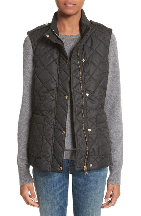 burberry vest nordstrom|Burberry quilted vest women.